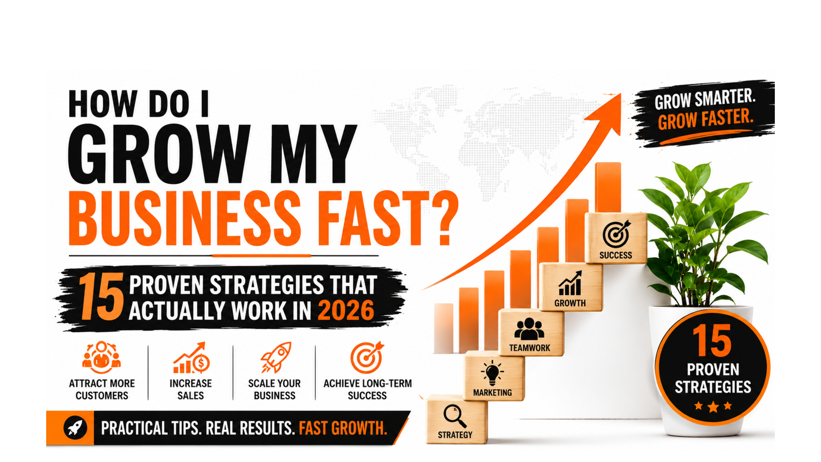 How Do I Grow My Business Fast? 15 Proven Strategies That Actually Work in 2026